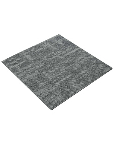 Piastrella per Tappeto Grigio Roccia 50 x 50 cm 20 pcs