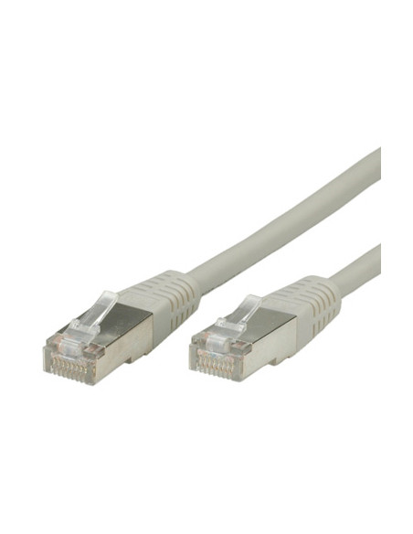 CAVO RETE S/FTP CAT.6 0,5MT GRIGIO DOPPIA SCHERMATURA