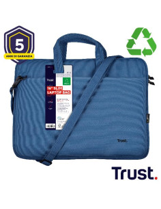 BOLOGNA LAPTOP BAG 16" ECO BLUE