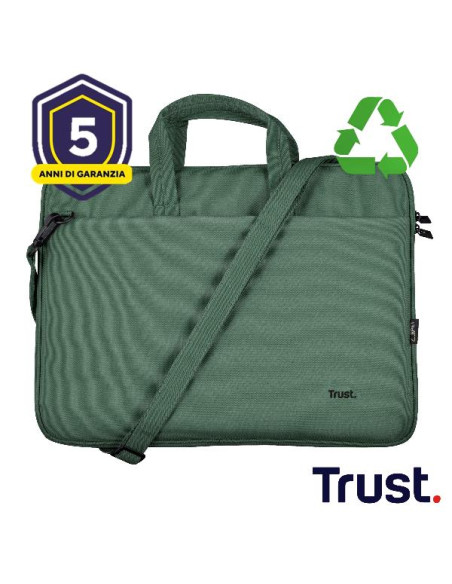 BOLOGNA LAPTOP BAG 16" ECO GREEN