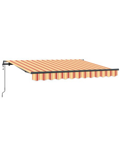 Tenda Retrattile Giallo 300 x 200 cm Tessuto 2