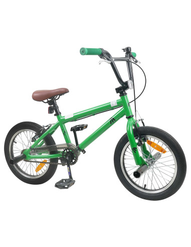 BMX 18 Pollici per bambini dai 7 ai 10 anni Verde