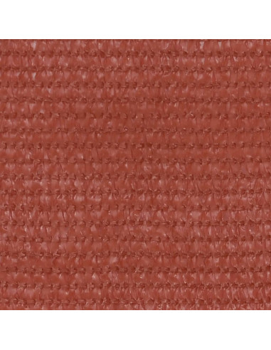 Schermo Frangivista per Balcone Terracotta 120x300 cm in HDPE