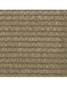 Schermo Frangivista per Balcone Grigio Talpa 90x300 cm in HDPE