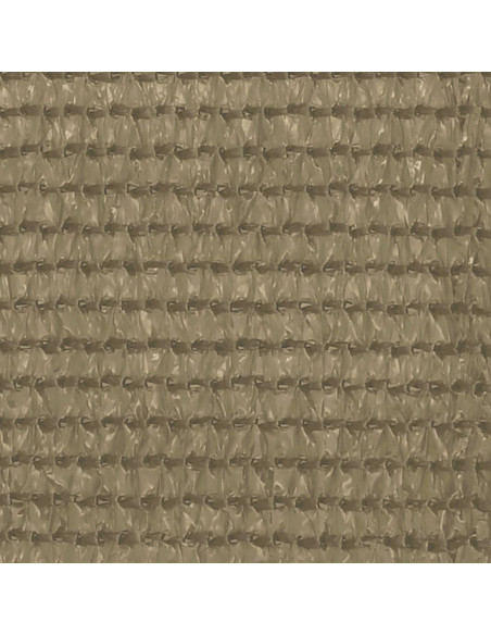 Schermo Frangivista per Balcone Grigio Talpa 90x300 cm in HDPE