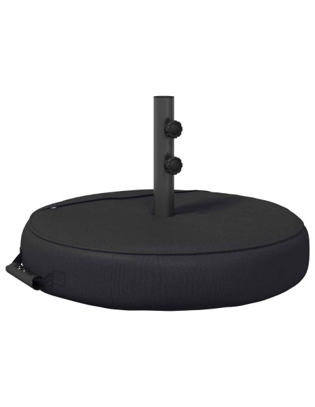 Base per Ombrello da Patio 60 x 60 cm Acciaio Nero
