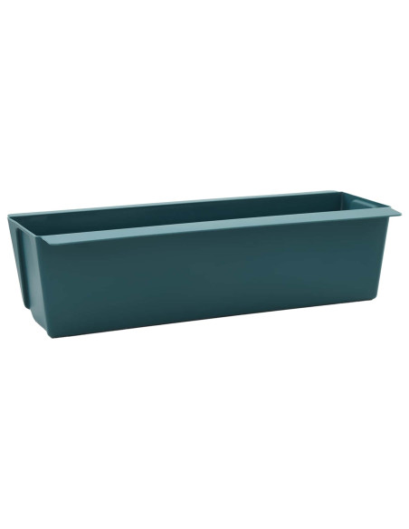 Fioriere per Euro pallet 24 pcs Verde 36 x 13,5 x 9,5 cm