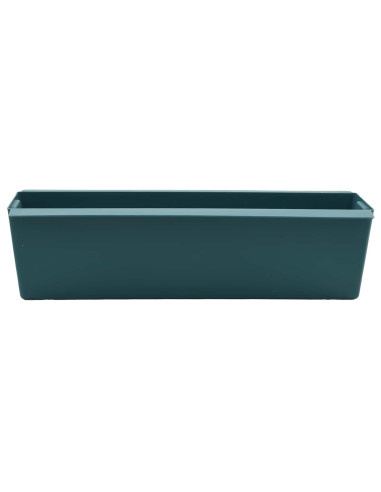 Fioriere per Euro pallet 24 pcs Verde 36 x 13,5 x 9,5 cm