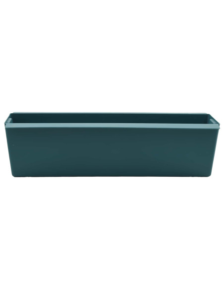 Fioriere per Euro pallet 24 pcs Verde 36 x 13,5 x 9,5 cm