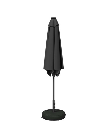 Parasol da Giardino con Luci LED 270 x 270 cm Poliestere