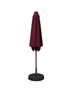 Parasol da Giardino con Luci LED 270 x 270 cm Poliestere 2