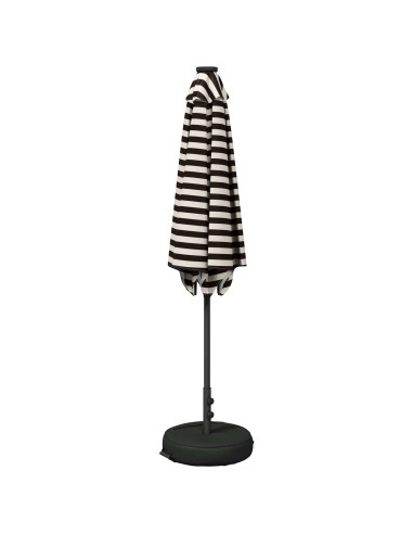 Parasol da Giardino con Luci LED 270 x 270 cm Poliestere