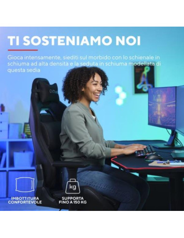 GXT714 RUYA ECO GAMING CHAIR BLACK
