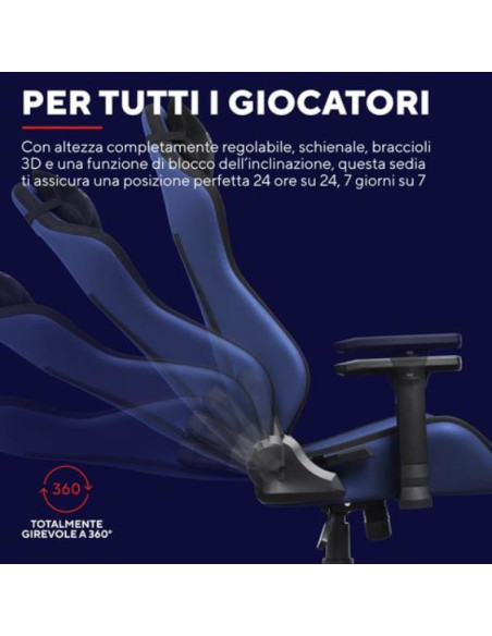 GXT714B RUYA ECO GAMING CHAIR BLU