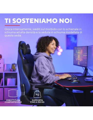 GXT714B RUYA ECO GAMING CHAIR BLU