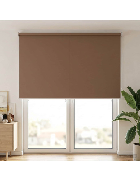 Voletta a rullo con protezione UV Tortora 180 x 230 cm