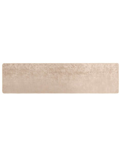 Runner Tappeto MARSA Beige 80 x 400 cm Poliestere e PVC 2