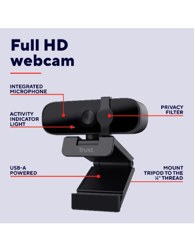 TANOR FULL HD WEBCAM