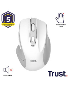 NITO SILENT WIRELESS MOUSE - WHITE