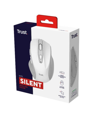NITO SILENT WIRELESS MOUSE - WHITE
