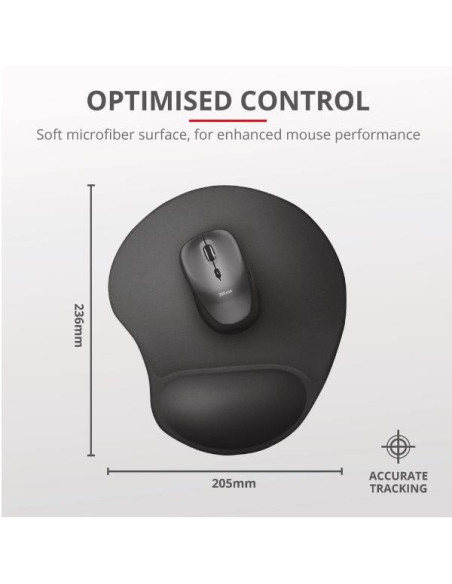 BIGFOOT MOUSE PAD - BLACK