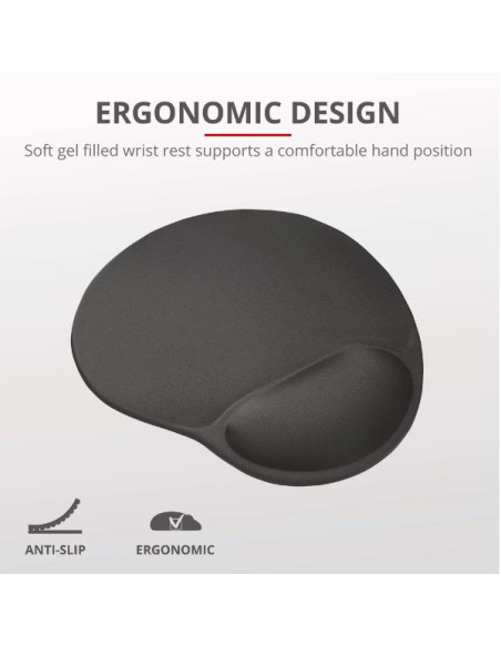 BIGFOOT MOUSE PAD - BLACK