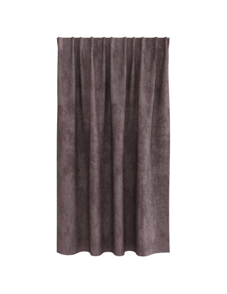 Tende in Velluto con tende 2 pcs Marrone 140 x 140 cm Velluto