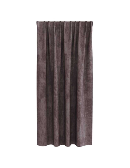 Tende in Velluto con tende 2 pcs Marrone 175 x 140 cm Velluto