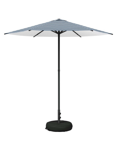Ombrello da giardino 230 x 230 cm Poliestere Rettangolare