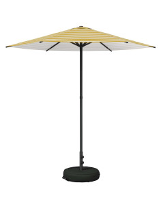Ombrello da giardino 230 x 230 cm Poliestere Rettangolare
