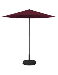 Ombrello da giardino 230 x 230 cm Poliestere Rettangolare