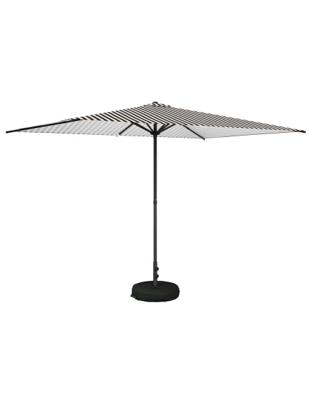 Ombrello da giardino 200 x 300 cm Poliestere Rettangolare