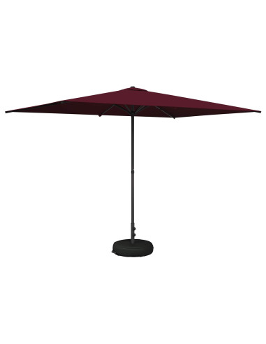 Ombrello da giardino 200 x 300 cm Poliestere Rettangolare