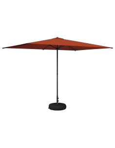 Ombrello da giardino 200 x 300 cm Poliestere Rettangolare
