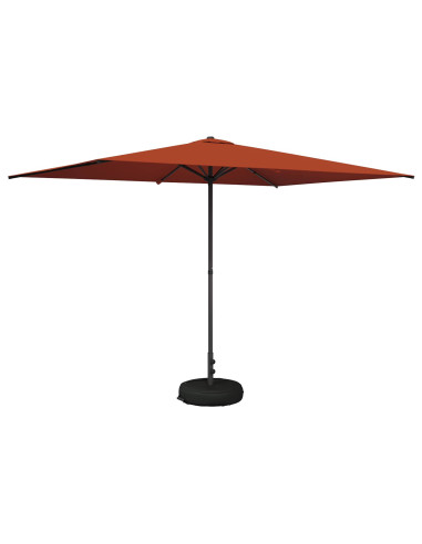 Ombrello da giardino 200 x 300 cm Poliestere Rettangolare