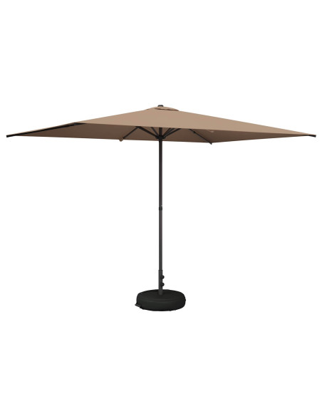 Ombrello da giardino 200 x 300 cm Poliestere Rettangolare