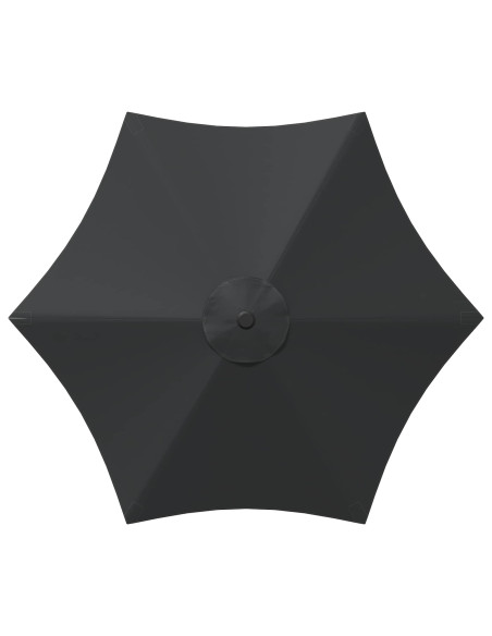Ombrello da giardino 270 x 270 cm Poliestere Rettangolare