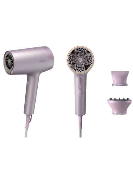 PHILIPS ASCIUGACAPELLI S7000 THERMO 1800W IONI LILLA