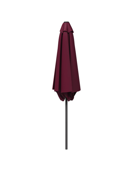 Ombrello da giardino 230 x 230 cm Poliestere Rettangolare