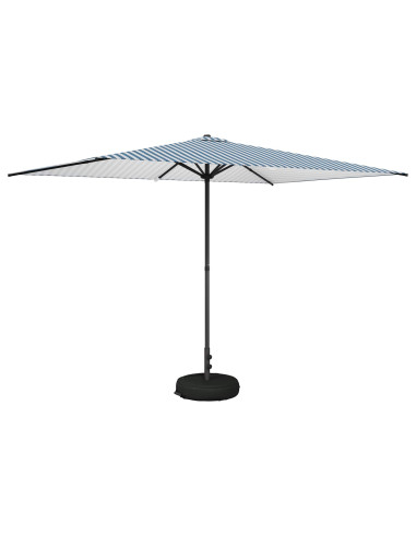 Ombrello da giardino 200 x 300 cm Poliestere Rettangolare