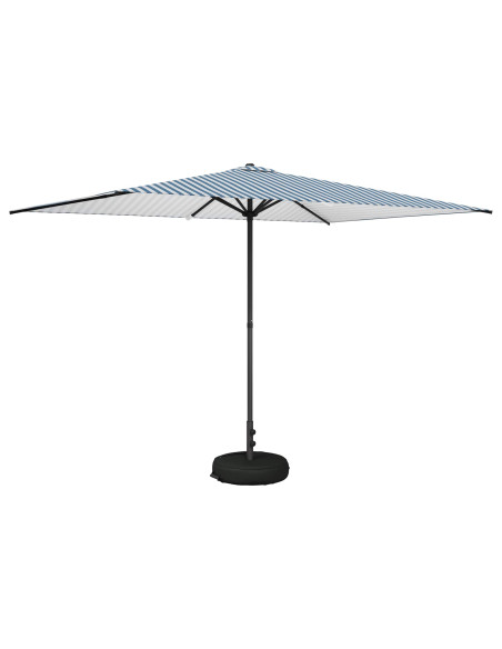 Ombrello da giardino 200 x 300 cm Poliestere Rettangolare