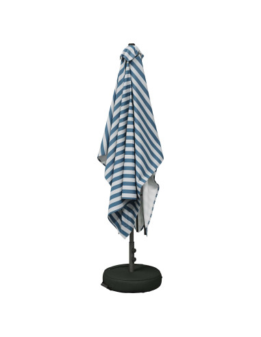 Ombrello da giardino 200 x 300 cm Poliestere Rettangolare