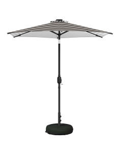 Parasol da Giardino con Luci LED 230 x 230 cm Poliestere