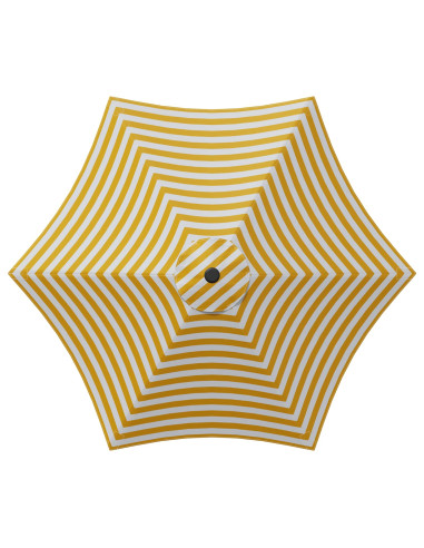 Ombrello da giardino 300 x 300 cm Poliestere Rettangolare