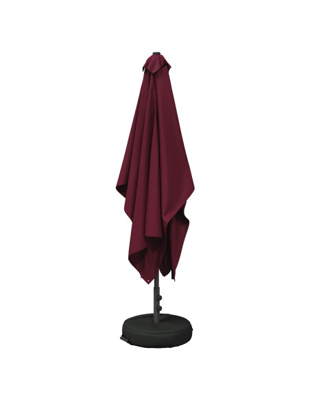 Ombrello da giardino 200 x 300 cm Poliestere Rettangolare