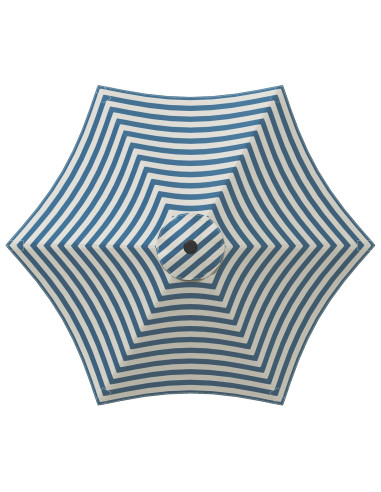 Ombrello da giardino 300 x 300 cm Poliestere Rettangolare