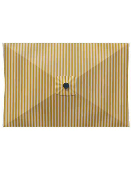 Parasol da Giardino con Luci LED 200 x 300 cm Poliestere
