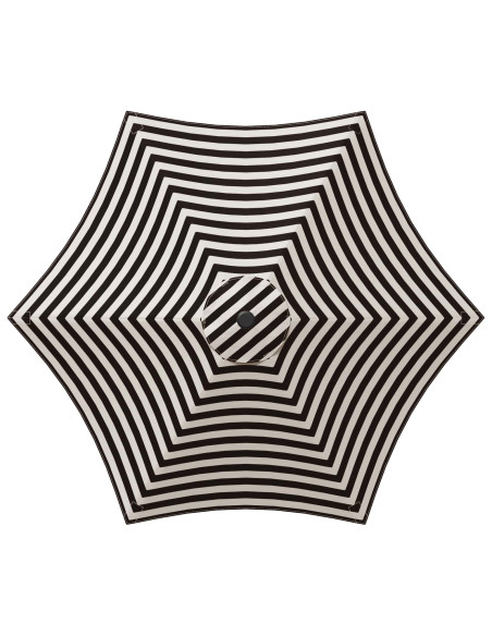 Parasol da Giardino con Luci LED 230 x 230 cm Poliestere
