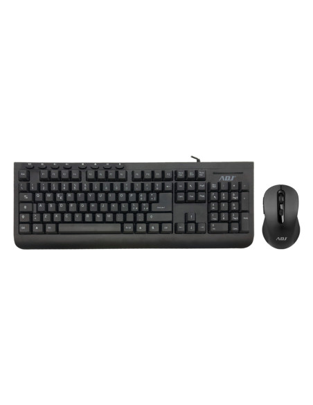 TASTIERA/MOUSE KIT USB PURE EVO BK 113TASTI MULTIMEDIA/MOUSE 6D ERGONO