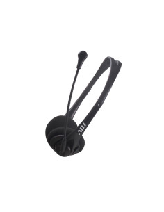 CUFFIA C/MICROFONO USB BK AGILE ADJ
